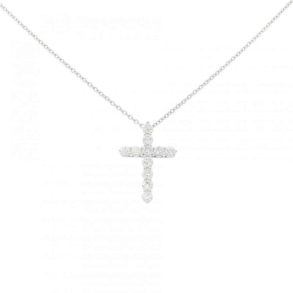 Tiffany Small Cross Necklace